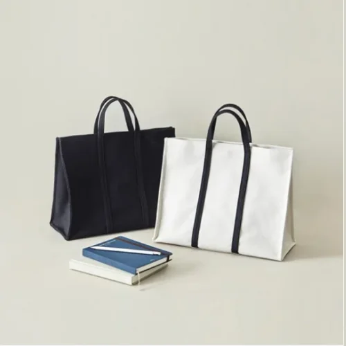 2023 New Canvas Shoulder Bag Women Shoulder Bag Korean Simple Style Women Shoulder Bag Fashion Atmosphere Hand Bag Wholesale