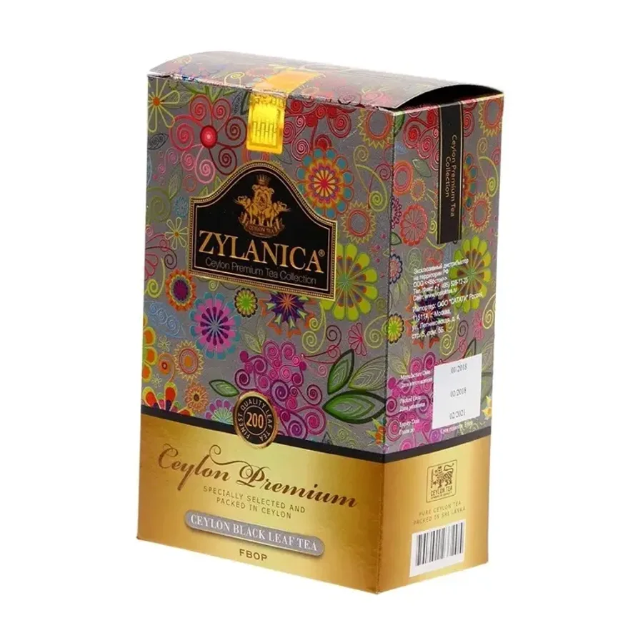 Tea Zylanica Ceylon Premium Collection FBOP 200 gr. black