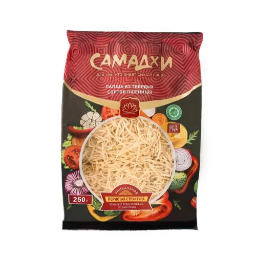 Noodles «Wide» TM «Samadhi» 250 g