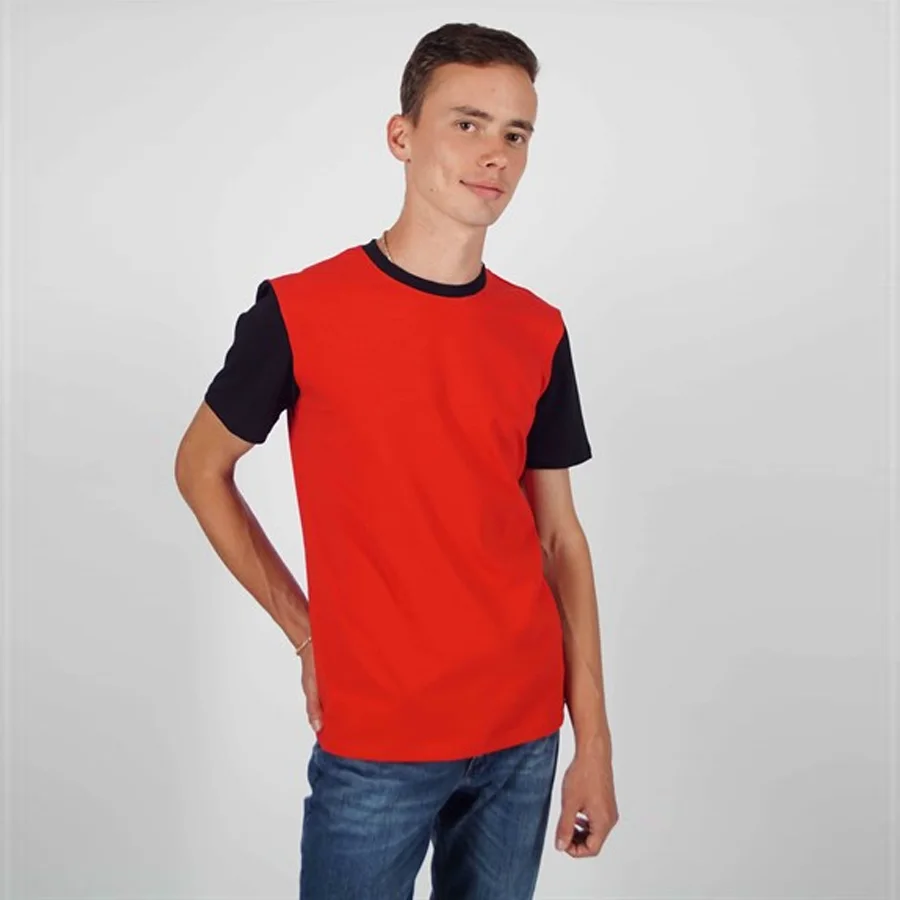 T-shirt male red