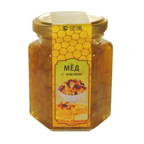 Мёд с изюмом