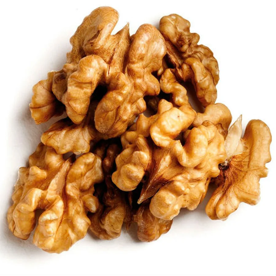 Walnut kernels.