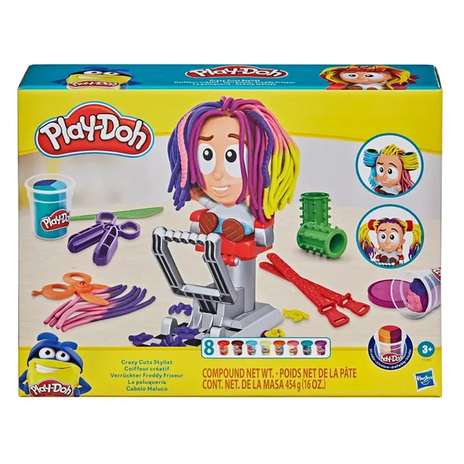 Сумасшедшие прически Игровой набор для лепки Play-Doh F12605L0