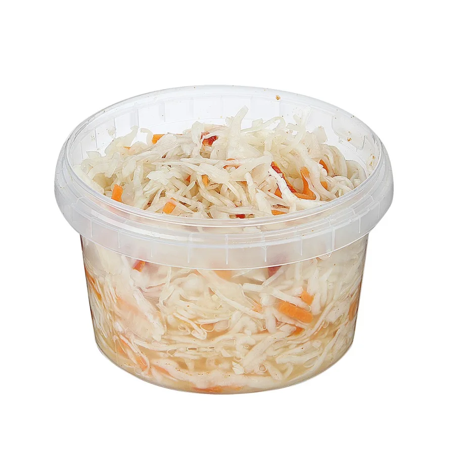 Marinated cabbage with carrot weight