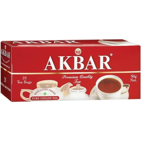 Akbar Black Ceylon Tea, 25p*2g