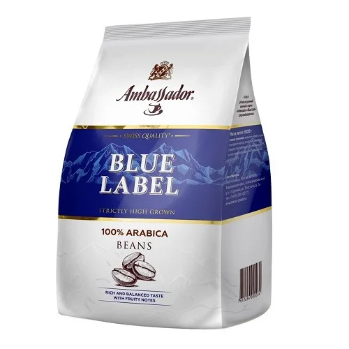 Кофе в зернах Ambassador Blue Label