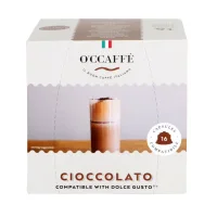 O'CCAFFE Ciaccolato coffee capsules for Dolce Gusto system, 16 pcs (Italy) 