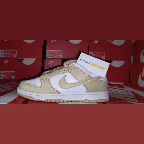 Nike Dunk Low - DV0833-100 - Team Gold - 100% authentic with original boxes