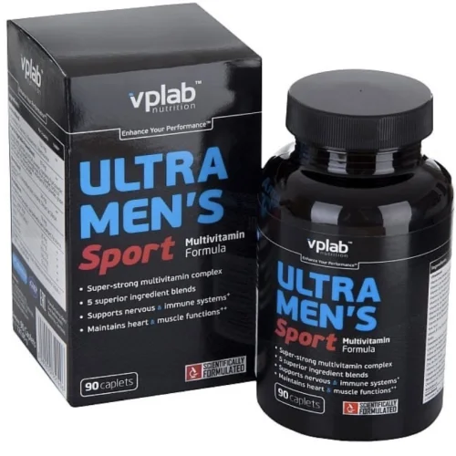 Vitamins for Men Ultra Mens Sport, 90 Capsules