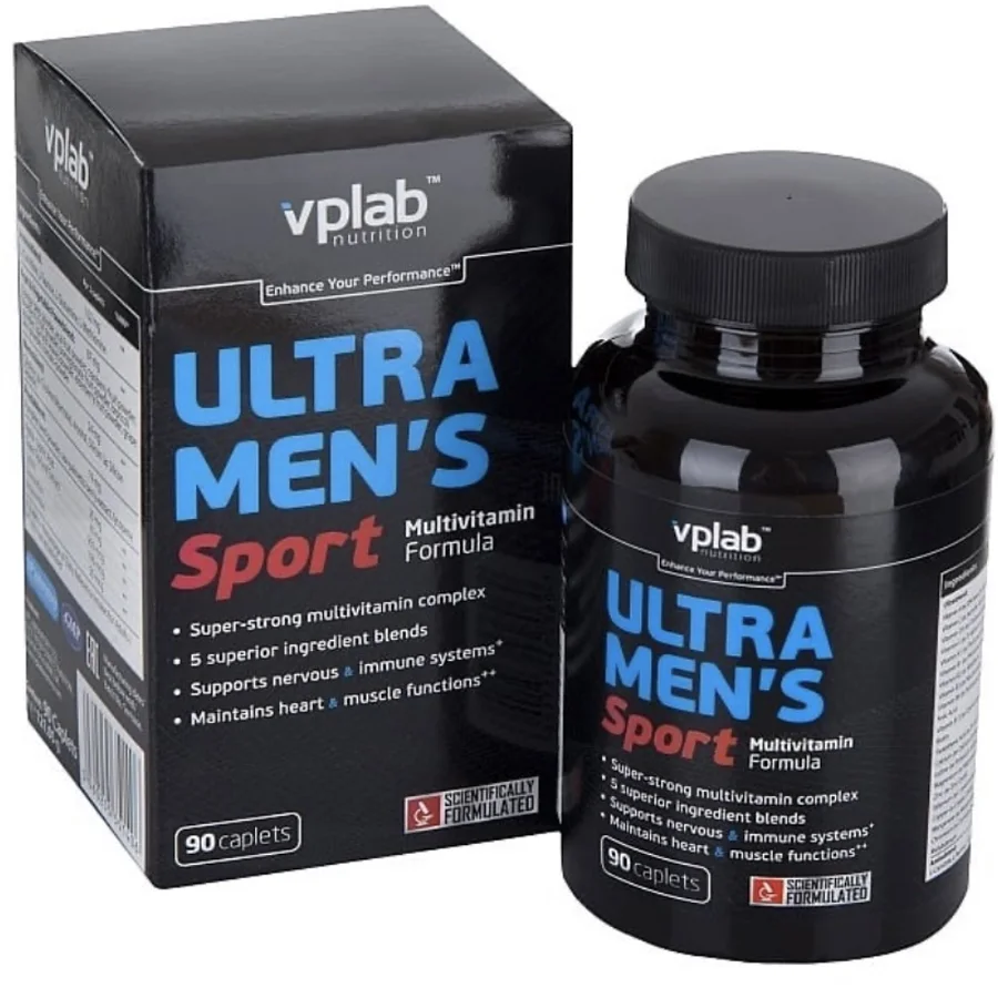 Витамины для мужчин Ultra Mens Sport, 90 капсул 