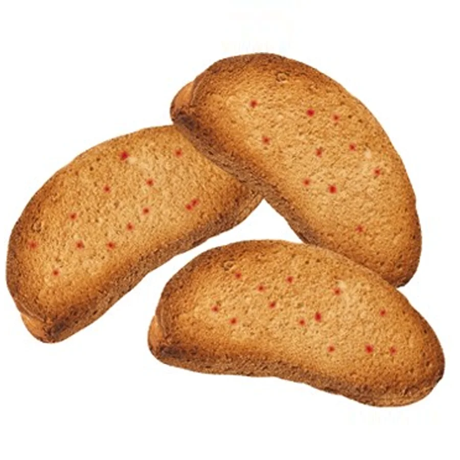 Crackers with paprika