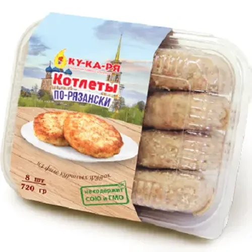 Cutlets "In Ryazansky"