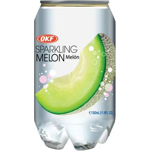 Sparkling water with taste of melon OKF