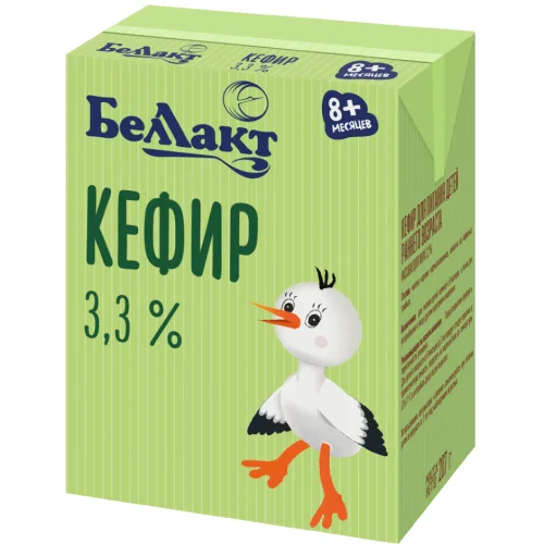 Kefir for children "Bellact" 3.3% TBA 207 g