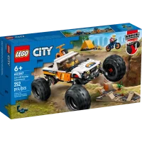 Конструктор LEGO City Приключения на внедорожнике 60387