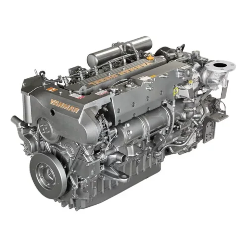 Судовой дизельный двигатель Yanmar 6LY2M-WST мощностью 400 л.с. Бортовой двигатель