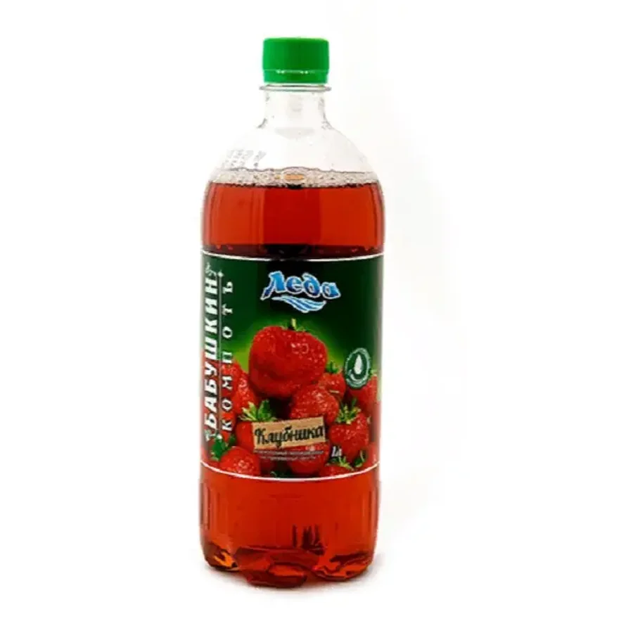 Non-carbonated drink Grandma's compote Strawberry
