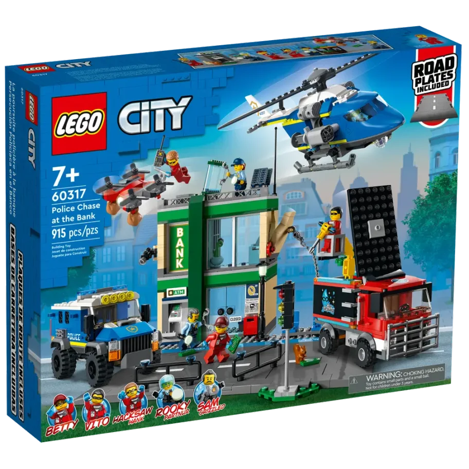 LEGO City Police Chase in the bank 60317