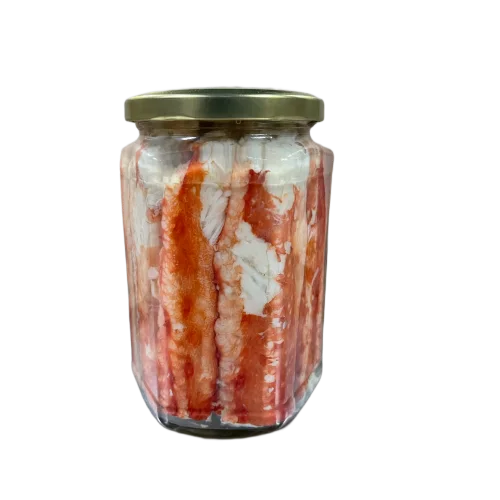 Canned crab 750 gr in glass WHOLESALE