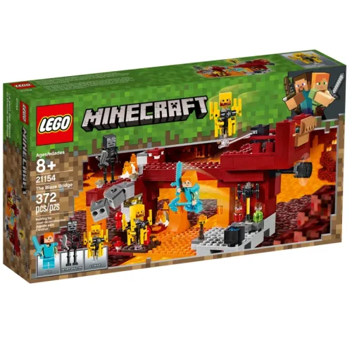 Конструктор LEGO Minecraft Мост ифрита с минифигурками 21154