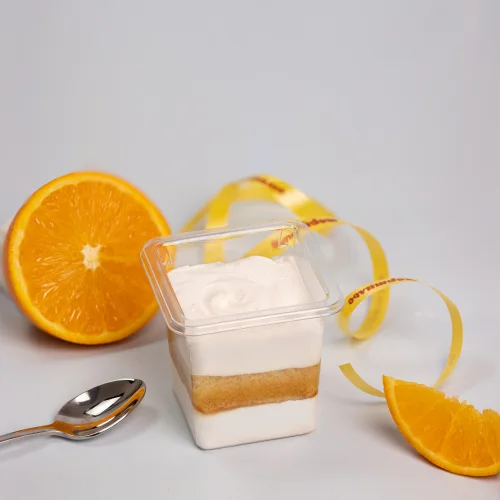 Десерт Оранжери бисквит с апельсиновой начинкой
