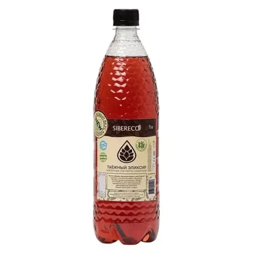 Siberian fir cell juice "Taiga elixir" 1 l bottle