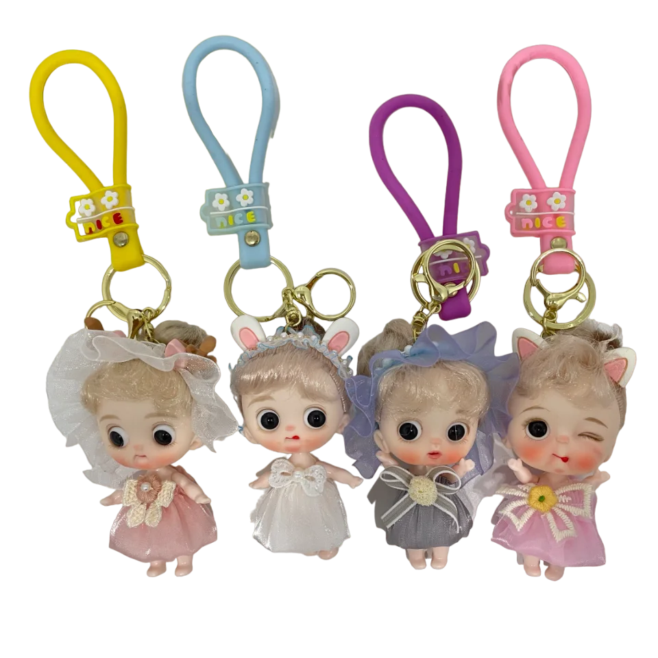 Doll keychain in the assortment    