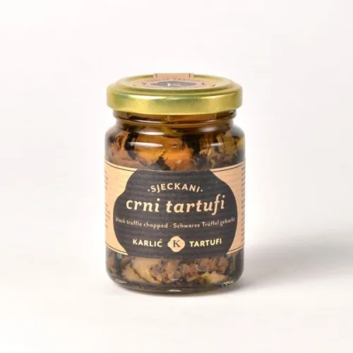 Черный трюфель нарезанный (Tuber Aestivum) в оливковом масле