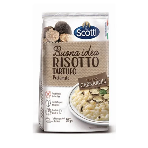 Risotto with truffles "SCOTTI" 210gr.